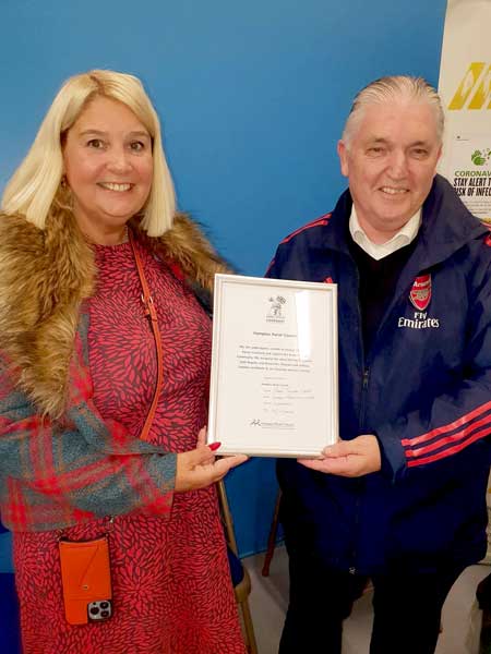 Hampton Parish Council Signing the Armed Forces Covenant